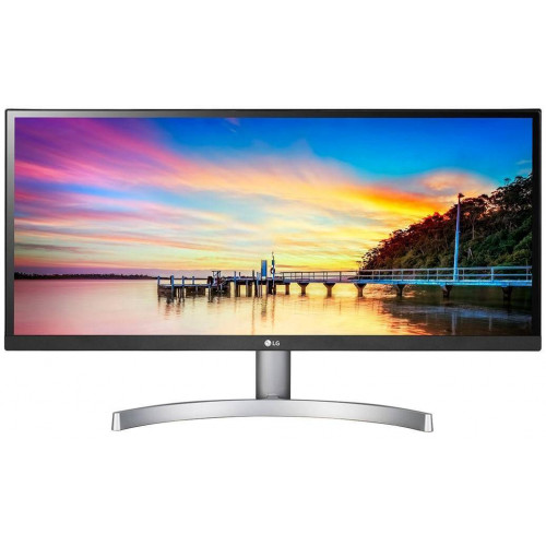 МОНИТОР 29" LG 29WK600-W White (IPS, LED, Wide, 2560x1080, 5ms, 178°/178°, 300 cd/m, 100,000,000:1, 2хDP, 2хНDMI, +MM, )
