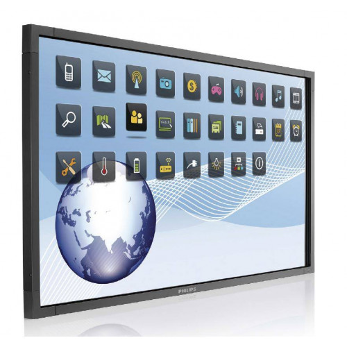 Профессиональная панель 55" PHILIPS BDL5556ET/00 Black (Multi-Touch, LED, 1920x1080, 12 mc, 178°/178°, 450 cd/m, 1300:1, DisplayPort, HDMI, DVI, USB)
