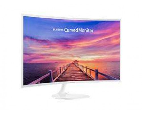 МОНИТОР 31.5" Samsung C32F391FWI Glossy-White (VA, LCD, LED, curved, 1920x1080, 4 ms (GTG), 178°/178°, 250 cd/m, 3000:1, +HDMI, +DP)