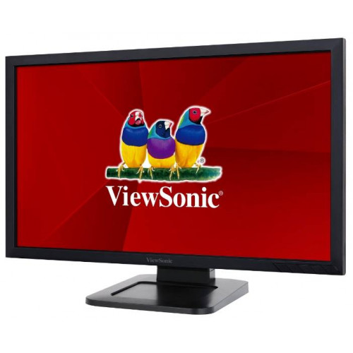 МОНИТОР 23.6" Viewsonic TD2421 Black (VA, LED, MultiTouch, 1920x1080, 5 ms, 178°/178°, 200 cd/m, 50M:1, +DVI, +HDMI, +2xUSB, +MM)