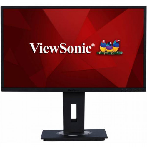 МОНИТОР 23.8" Viewsonic VG2448 Black с поворотом экрана (IPS, LED, 1920x1080, 5 ms, 178°/178°, 250 cd/m, 50M:1, +HDMI, +DisplayPort, +4xUSB, +MM)