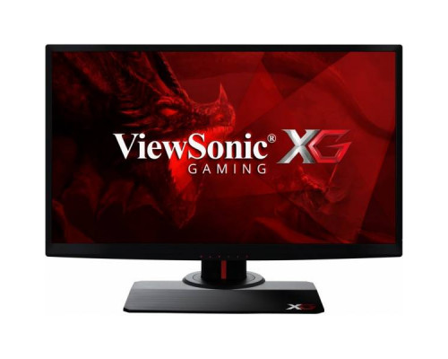 МОНИТОР 24.5" Viewsonic Gaming XG2530 Black-Red с поворотом экрана (LED, 240Hz, 1920x1080, 1 ms, 170°/160°, 400 cd/m, 120M:1, +HDMI 1.4, +HDMI 2.0, 4+DisplayPort 1.2, +2xUSB 3.0, +MM, +Amplifier 2W, AMD FreeSync?, регулировка по высоте, разворот, БП 