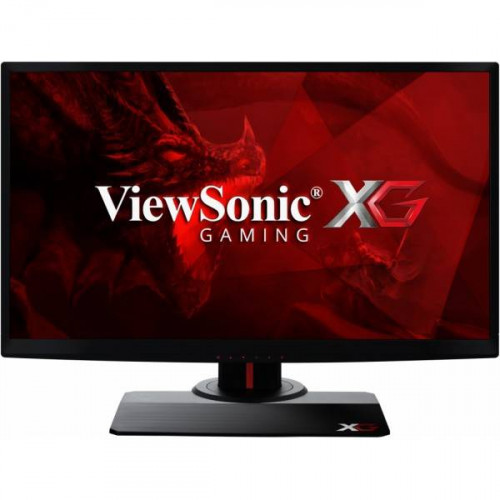 МОНИТОР 24.5" Viewsonic Gaming XG2530 Black-Red с поворотом экрана (LED, 240Hz, 1920x1080, 1 ms, 170°/160°, 400 cd/m, 120M:1, +HDMI 1.4, +HDMI 2.0, 4+DisplayPort 1.2, +2xUSB 3.0, +MM, +Amplifier 2W, AMD FreeSync?, регулировка по высоте, разворот, БП 