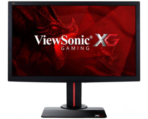 МОНИТОР 27" Viewsonic Gaming XG2702 Black-Red с поворотом экрана (LED, 1920x1080, 144Hz, 1 ms, 170°/160°, 400 cd/m, 120M:1, +2xHDMI, +DisplayPort, +4xUSB, +MM)
