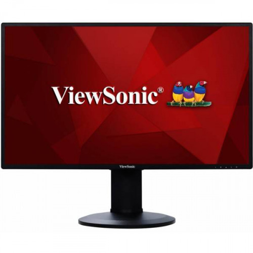 МОНИТОР 27" Viewsonic VG2719-2K Black с поворотом экрана (IPS, LED, 2560x1440, 5 ms, 178°/178°, 300 cd/m, 50M:1, +2xHDMI, +DisplayPort, +MM)