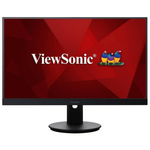 МОНИТОР 27" Viewsonic VG2739 Black с поворотом экрана (VA, LED, 1920x1080, 5 ms, 178°/178°, 300 cd/m, 80M:1, HDMI, DisplayPort, 2xUSB, MM)