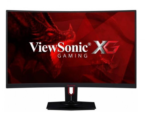 МОНИТОР 31.5" Viewsonic Gaming XG3240C Black-Red с поворотом экрана (изогнутый, VA, LED, 2560x1440, 4 ms, 178°/178°, 300 cd/m, 120M:1, +2xHDMI, +DisplayPort, +4xUSB, +MM)