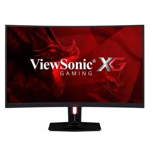 МОНИТОР 31.5" Viewsonic Gaming XG3240C Black-Red с поворотом экрана (изогнутый, VA, LED, 2560x1440, 4 ms, 178°/178°, 300 cd/m, 120M:1, +2xHDMI, +DisplayPort, +4xUSB, +MM)