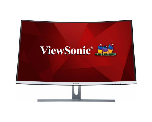 МОНИТОР 31.5" Viewsonic VX3217-2KC-MHD Black-Silver (изогнутый, VA, LED, 2560x1440, 5 ms, 178°/178°, 250 cd/m, 80M:1, +2xHDMI, +DisplayPort, +Mini DisplayPort, +MM)