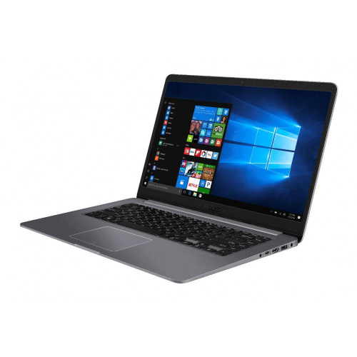 Ноутбук ASUS S510UF-BQ674T 15.6" FHD, Intel Core i3-8130U, 8Gb, 1Tb + 16Gb SSD (Optane), no ODD, NVidia MX130 2Gb, Win10, серый