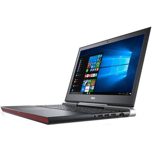 Ноутбук Dell Inspiron 7567 15.6" FHD, Intel Core i7-7700HQ, 8Gb, 1Tb + SSD 8Gb, no ODD, NVidia GTX1050Ti 4Gb DDR5, Win10, черный