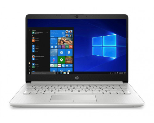 Ноутбук HP14 14-dk0000ur 14" FHD, AMD A6-9225, 4Gb, 128Gb SSD, no ODD, DOS, серебристый