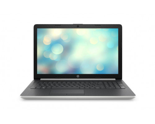 Ноутбук HP15 15-da0079ur 15.6" HD, Intel Core i3-7020U, 4Gb, 128Gb SSD, no ODD, Win10, серебристый ***