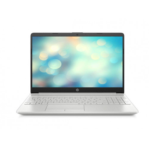 Ноутбук HP15 15-dw0002ur 15.6" FHD, Intel Core i3-7020U, 4Gb, 128Gb SSD, no ODD, Win10, серебристый
