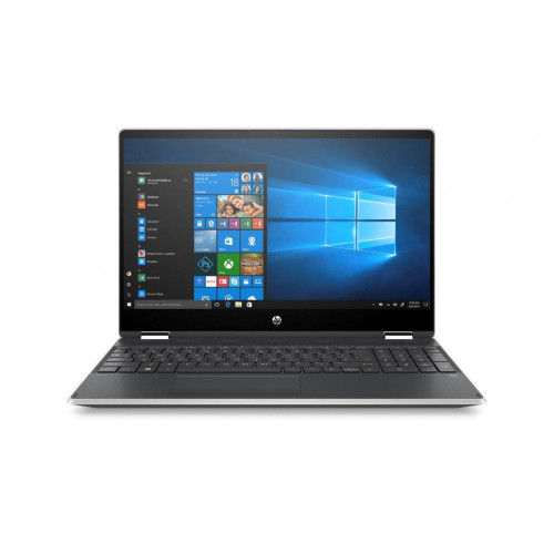 Ноутбук HP Pavilion 15x360 15-dq0000ur 15.6" FHD Touch, Intel Core i3-8145U, 4Gb, 1Tb + 16Gb SSD (Optane), no ODD, Win10, серебристый