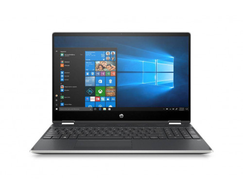 Ноутбук HP Pavilion 15x360 15-dq0002ur 15.6" FHD Touch, Intel Core i5-8265U, 8Gb, 256Gb SSD, no ODD, Win10, серебристый
