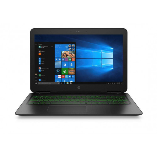 Ноутбук HP Pavilion Gaming 15-dp0095ur 15.6" FHD, Intel Core i7-8750H, 16Gb, 1Tb + 128Gb SSD, no ODD, NVidia GTX1060 6Gb, Win10, зеленый
