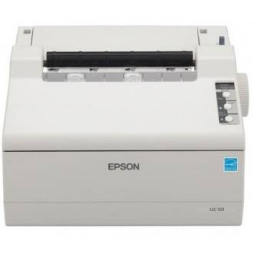 Принтер матричный Epson LQ-50, A4, 24 иглы, 50 колонок, 360 зн/сек, USB, LPT