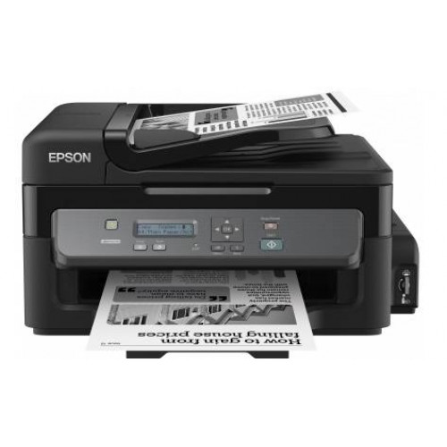 Фабрика Печати Epson M200, А4, ч/б, копир/принтер/сканер, ADF, Ethernet, USB