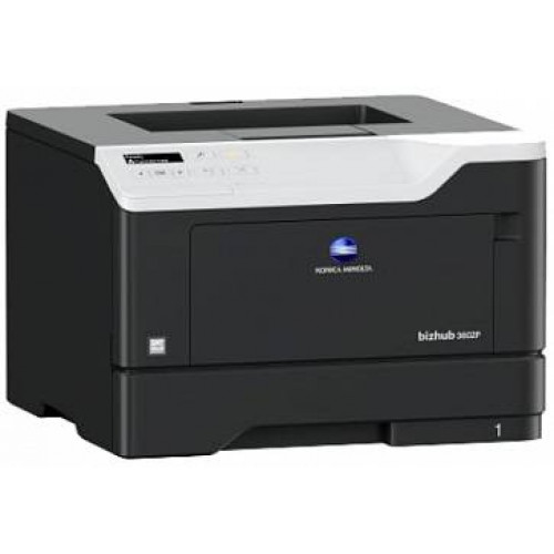 Принтер Konica-Minolta bizhub 3602P монохромный, А4, 36 стр./мин,до 50000 стр./мес., дуплекс,512 Мб,1200х1200 dpi