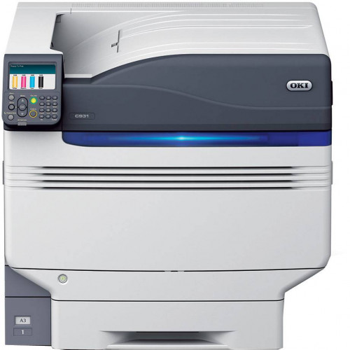 Принтер OKI C931DN цветной светодиодный, A4: 50стр/мин; A3: 28стр/мин (цвет/моно) дуплекс