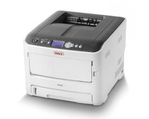Принтер OKI C612N цветной светодиодный, А4, 34/36 ppm, сеть, PCL6 (XL3.0 & PCL5), PostScrip3