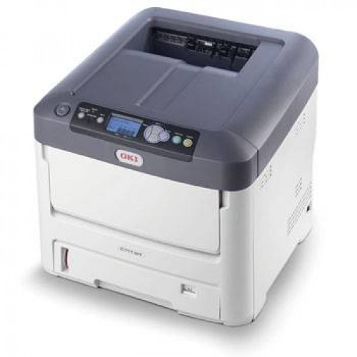 Принтер OKI C711WT цветной светодиодный, А4, с белым тонером, А4-34 ppm