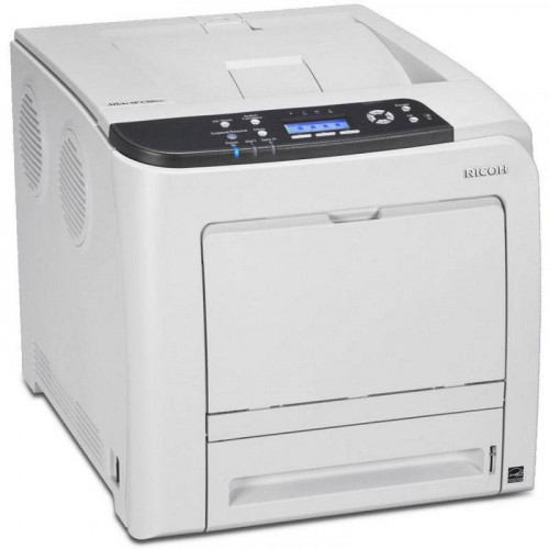 Цветной лазерный принтер Ricoh Aficio SP C340DN (А4, 25 стр./мин,принтер,дуплекс, сеть,PСL/PS,USB 2.0,старт.картридж)