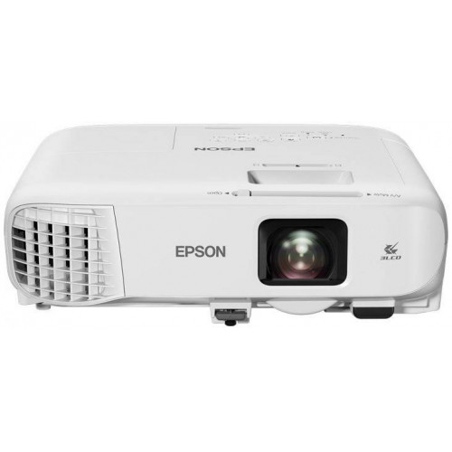 Проектор Epson EB-2042 (LCD, XGA 1024x768, 4400Lm, 15000:1, 2xHDMI, MHL, LAN, USB, 1x5W speaker, lamp 12000hrs, WHITE, 3.1kg)