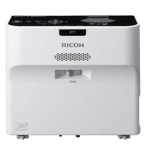 Проектор Ricoh PJ WX4152N (DLP, WXGA 1280x800, 3500Lm, 2000:1, HDMI, LAN, USB, 1x2W speaker, 3D Ready, lamp 5000hrs, ultra short-throw, White-Black, 3.0kg)