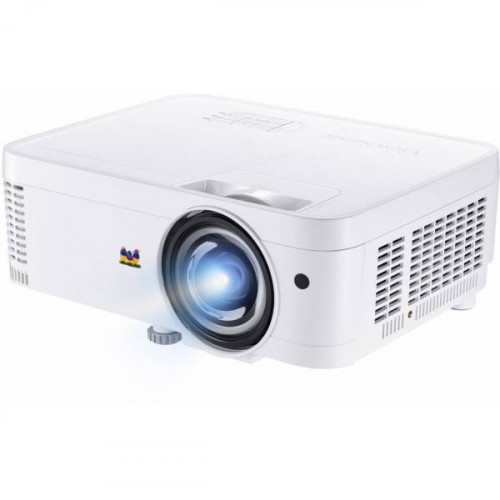 Проектор ViewSonic PS600W (DLP, WXGA 1280x800, 3500Lm, 22000:1, 2xHDMI, LAN, 1x10W speaker, 3D Ready, lamp 15000hrs, short-throw, White, 2.6kg)
