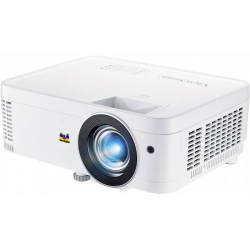 Проектор ViewSonic PX706HD (DLP, 1080p 1920x1080, 3000Lm, 22000:1, 2xHDMI, USB Type-C, 1x5W Cube speaker, 3D Ready, lamp 15000hrs, short-throw, White, 2.7kg)