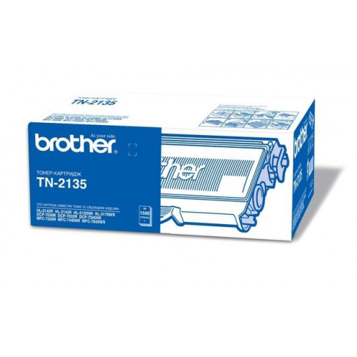 Картридж Brother TN-2135 (1 500 стр.) HL2140/2150N/2170W/2142 DCP7030/7032/7045N MFC73207440N/7840W