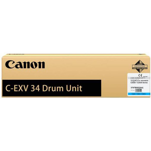 Барабан CANON С-EXV34 C голубой