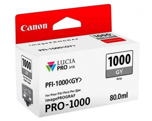 Картридж CANON PFI-1000 GY серый