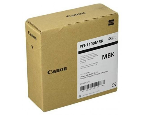 Картридж CANON PFI-1100 MBK матовый черный