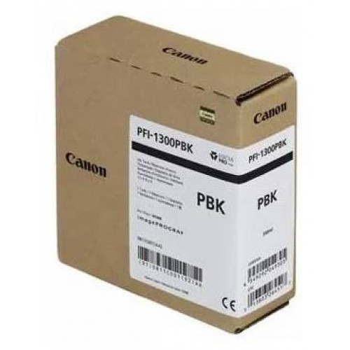 Картридж CANON PFI-1300 PBK фото-черный