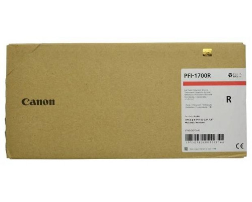 Картридж CANON PFI-1700 R красный