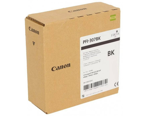 Картридж CANON PFI-307 BK черный