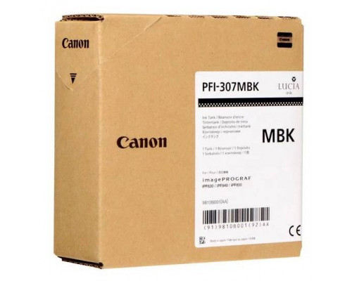 Картридж CANON PFI-307 MBK матовый черный