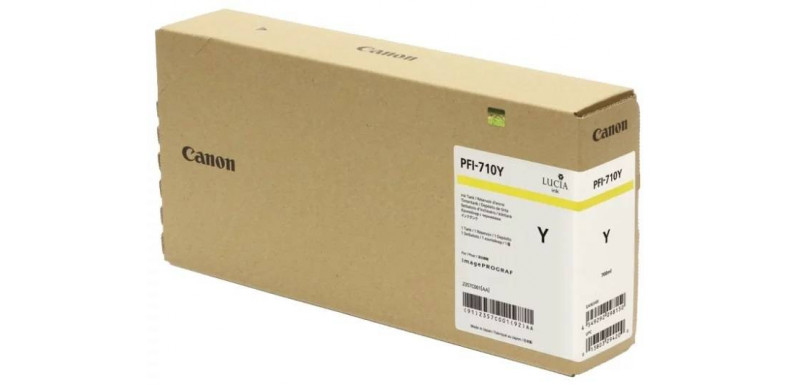 Картридж CANON PFI-710 Y желтый