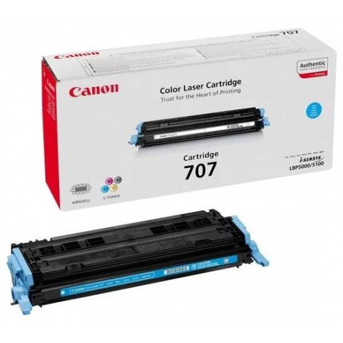 Картридж CANON 707 C голубой