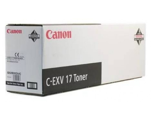 Тонер CANON C-EXV17 BK чёрный