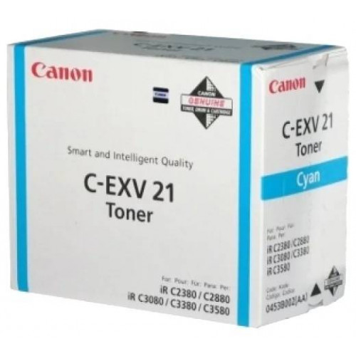 Тонер CANON C-EXV21 C голубой