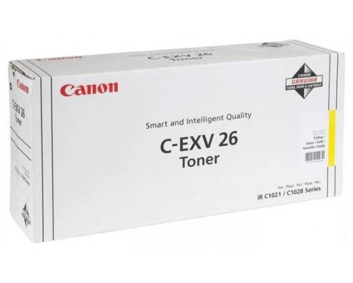 Тонер CANON C-EXV26 Y жёлтый