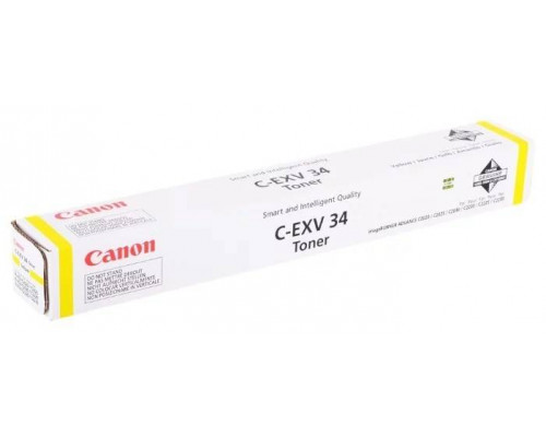 Тонер CANON C-EXV34 Y жёлтый