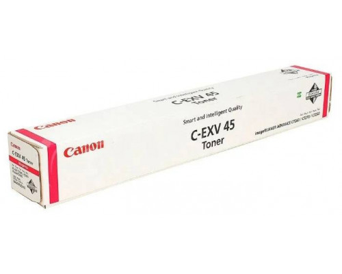 Тонер CANON C-EXV45 TONER M EUR пурпурный