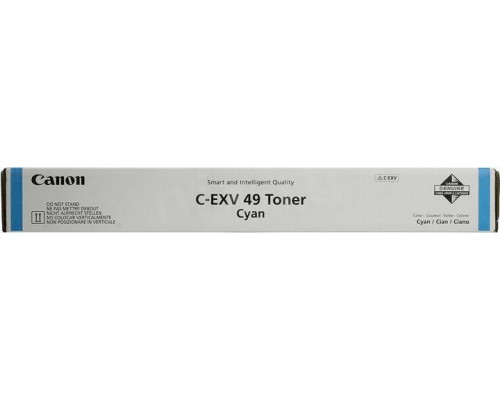 Тонер CANON C-EXV49 C голубой