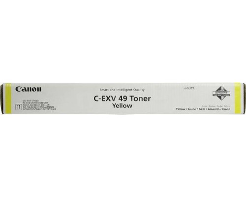 Тонер CANON C-EXV49 Y желтый