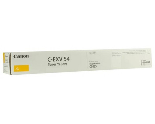 Тонер CANON C-EXV54 Y желтый